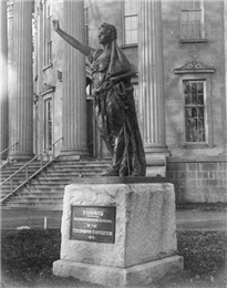 Forward at the east entrance on Wisconsin State Capitol