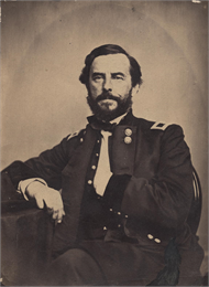 Rufus King Jr. seated in Uniform