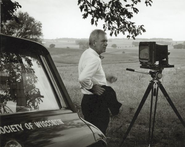 Paul Vanderbilt and his Camera