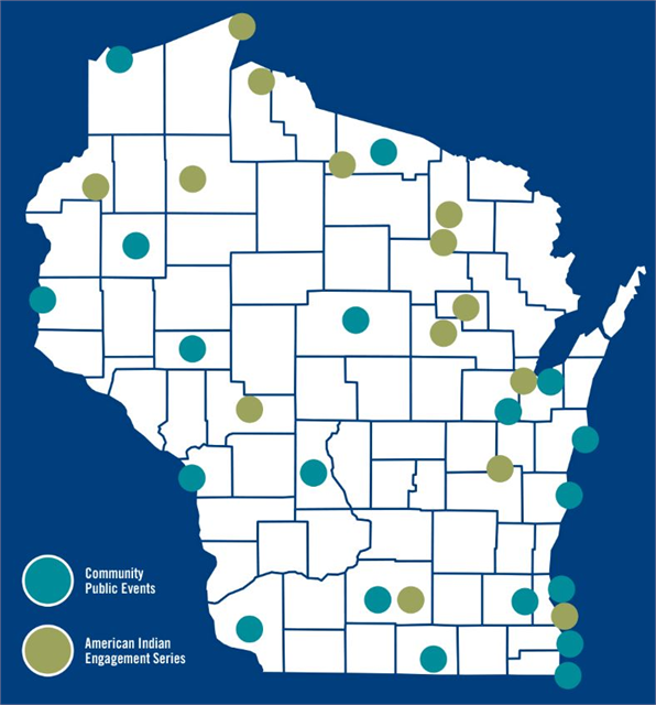 Share Your Voice statewide map