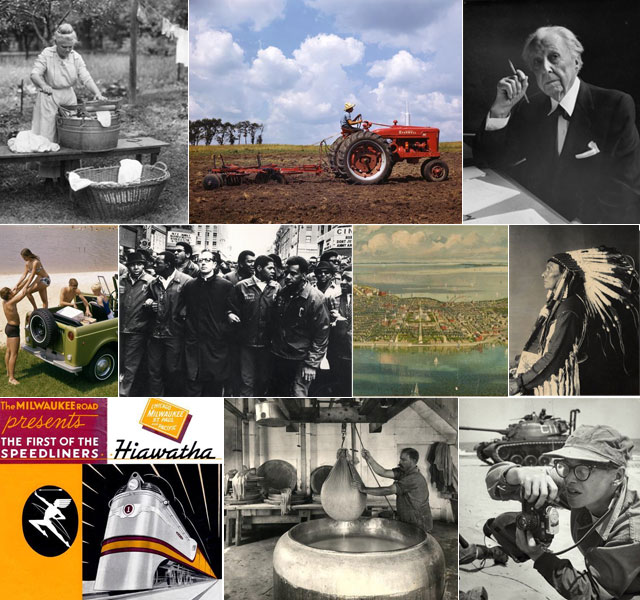 Collage of images from the Society's collections.