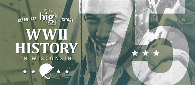 WWII In Wisconsin, featuring Josh Sanford, Ho Chunk, US Pilot smiling at the camera