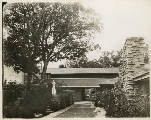 Taliesin I Hayloft, 1912, Spring Green. WHI 83020.