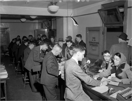 US Internal Revenue Service Tax Office, 1950. WHI 64507.