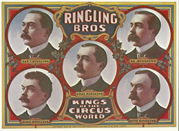 The Ringling Brothers Poster, 1905. WHI 6050.