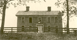 Front exterior of school.