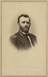 Portrait of Ulysses S. Grant in civil war uniform. WHI 72611.