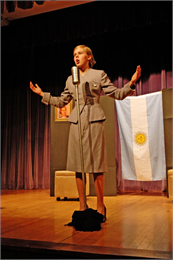 National History Day student performance of Evita.