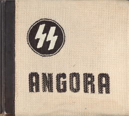 A close view of the album cover shows the woven rabbit wool.