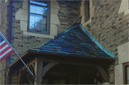 Slate roof