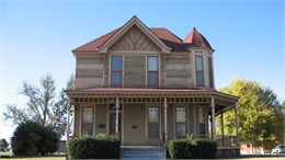 Multi-colored house