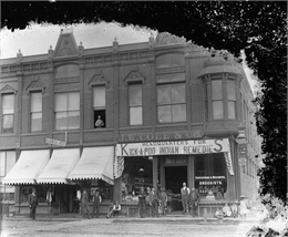 Storefront awning