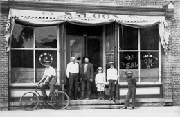 Saloon storefront