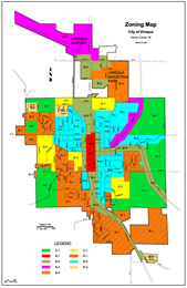 Zoning map