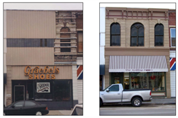 Slipcovered building