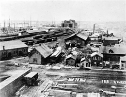 First Milwaukee Railroad Depot, WHI 24900.
