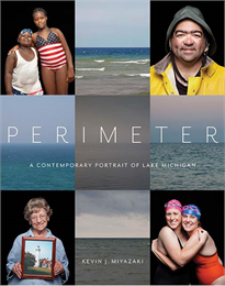 The cover of 'Perimeter: A Contemporary Portrait of Lake Michigan'