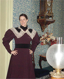 Susan Caya-Slusser is the site director at Villa Louis historic site in Prairie du Chien.