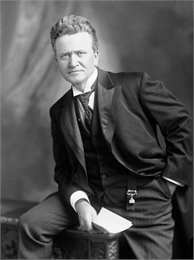 Portrait of Robert M. La Follette during his tenure as U.S. senator from Wisconsin.