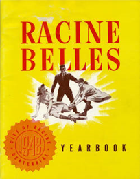 Cover of the Racine Belles yearbook