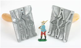 Lead toy molds