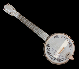 Banjo-ukulele used by Richard Trentlage