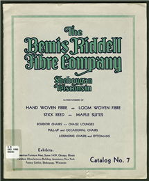 Bemis Riddell catalog cover