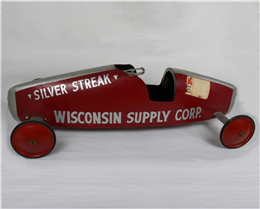 "Soap box" car operated by Phil Lenhart
