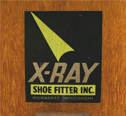 "X-Ray Shoe Fitter Inc." logo