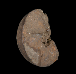 Fragment of six-pound cannonball