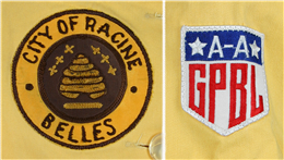 Patch details from the costume