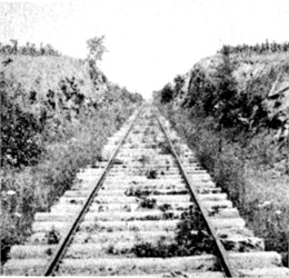 Railroad Cut.