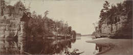 Panoramic view of the Wisconsin River