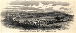 Camp Randall, WHI 1875.