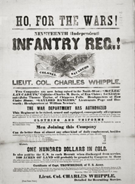 19th Infantry Recruiting Poster, WHI 57912.