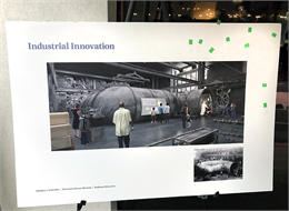 "Industrial Innovation" New museum exhibit concept rendering (Credit: Gallagher & Associates)