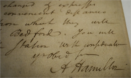 Alexander Hamilton Signature