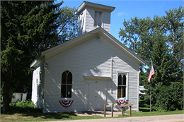 Methodist Episcopal Church in Marquette, Green Lake County, Wisconsin