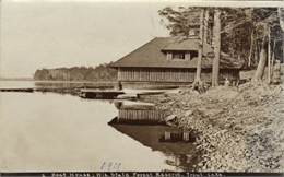 Boat House: Wisconsin State Forest Reserve, Trout Lake