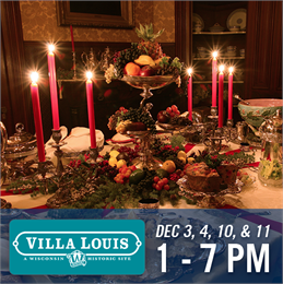 "Home for the Holidays" at Villa Louis