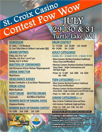St Croix Contest Powwow Flyer