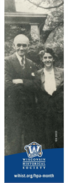 A black and white photo of husband and wife researchers Charles E. Browne and Dorothy Moulding Browne.