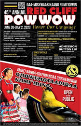 Red Cliff Powwow Flyer