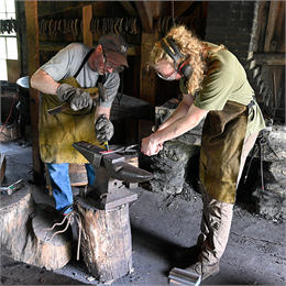 Blacksmithing Workshops at Wade House