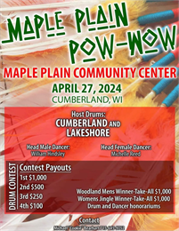 Maple Plain Powwow Flyer