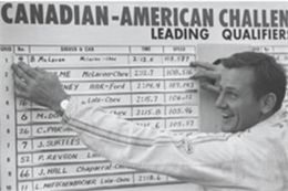 Nineteen cars broke track lap records during qualifying runs for Road America’s 1967 Can-Am!
