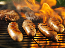 Brats are the quintessential food of choice at Road America