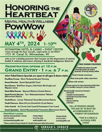 Honoring the Heartbeat Powwow Flyer