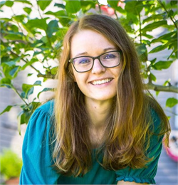 Photo of Jill Fuller, reference librarian at the Wisconsin Historical Society.