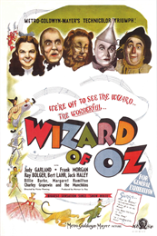 Wizard of Oz promotional poster